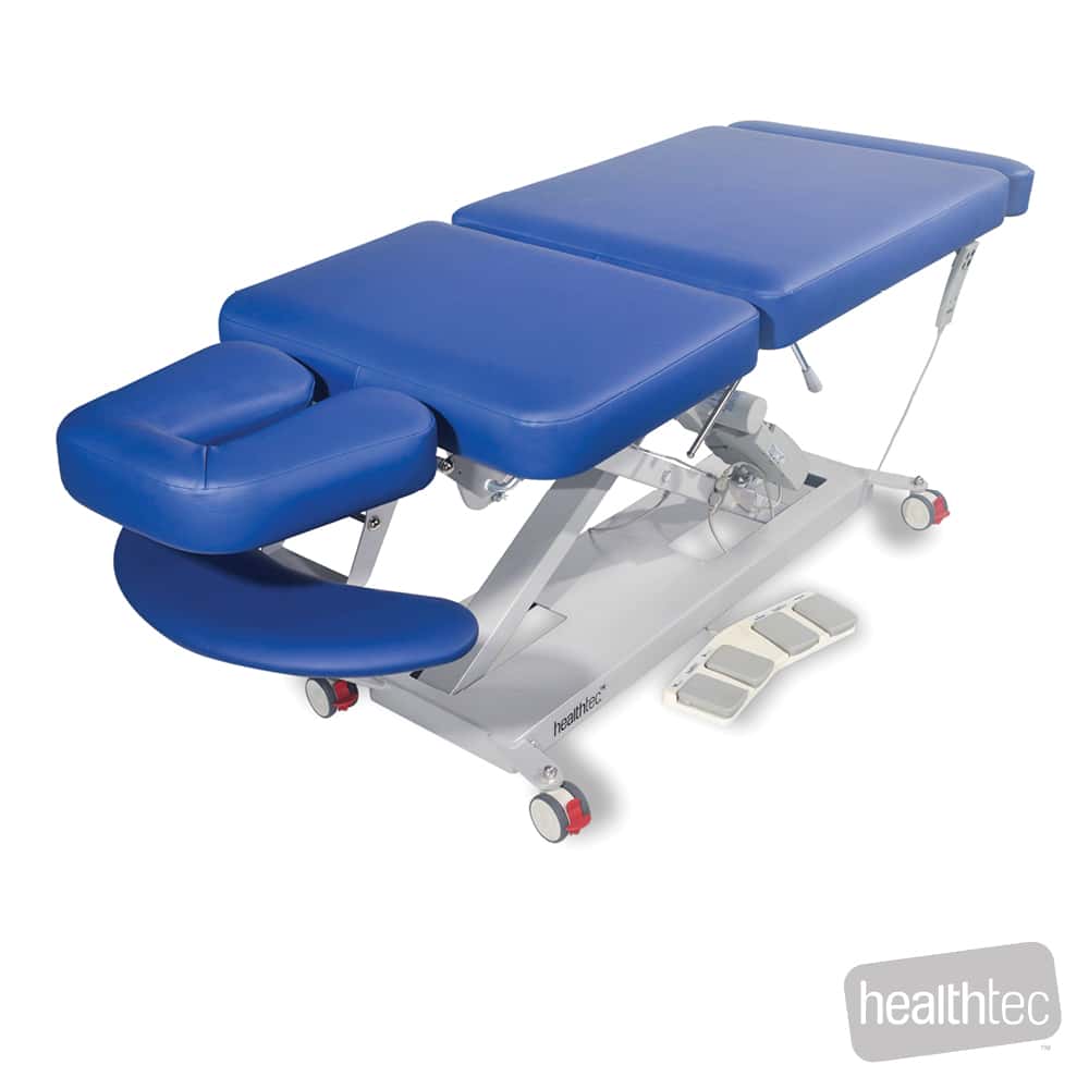 SX ART Deluxe Therapy Table with Extendable Foot Rest • Healthtec