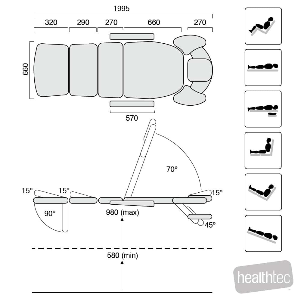 healthtec-55401-EVO2-multi-spa-chair-trendelenberg-movement-positions